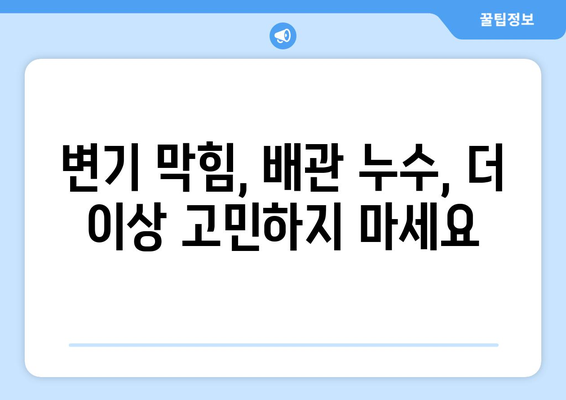 서대문구 변기 막힘 & 배관 누수 해결 가이드| 원인 분석부터 완벽 해결까지 | 변기 막힘, 배관 누수, 서대문구 배관, 긴급 출장, 배관 수리