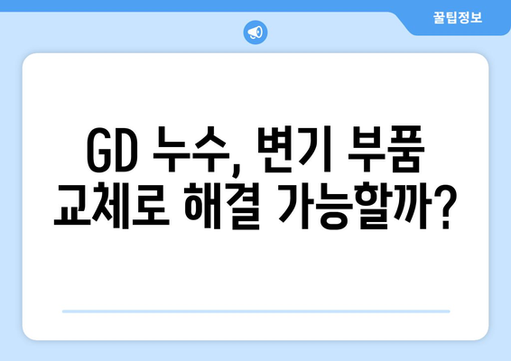 변기 누수로 인한 GD 누수 설비 문제 해결| 원인 분석부터 완벽 해결까지 | 누수, 설비, 수리, GD, 변기