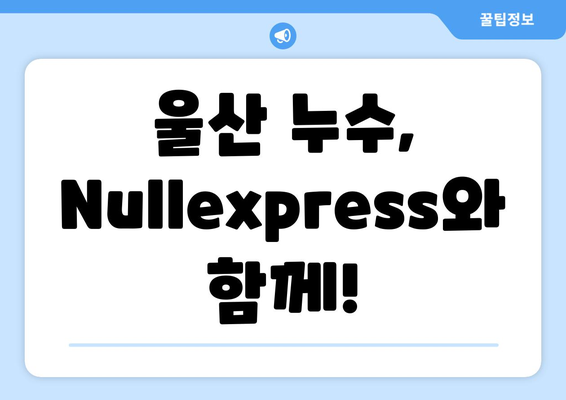 울산 누수 걱정 끝! Nullexpress 화장실 & 욕실 누수 전문 수리 | 울산, 누수, 화장실, 욕실, 수리, 전문, 빠른 출장, 합리적인 가격