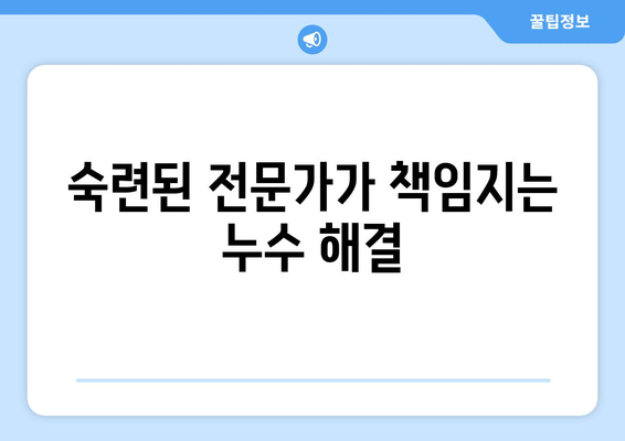 충남전역 누수 걱정 끝! 안심 시공, 제일 누수 탐지가 책임집니다 | 누수탐지, 배관공사, 누수 해결