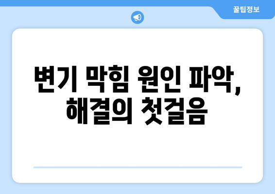 변기 막힘 해결, 집에서 간편하게! | 변기 막혔을 때 스스로 대처하는 방법, 뚫는 꿀팁 5가지